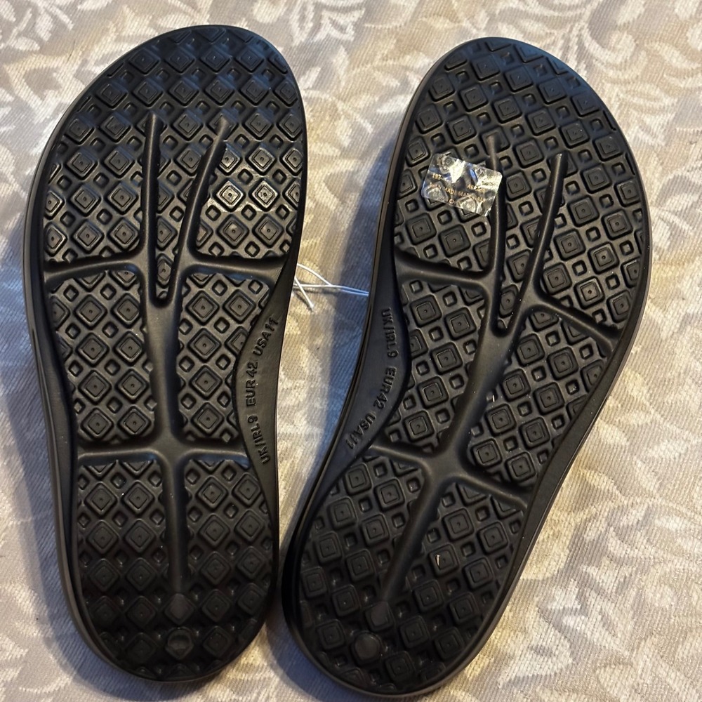 Project Cloud Abra Memory Foam Flip Flops Black W… - image 3